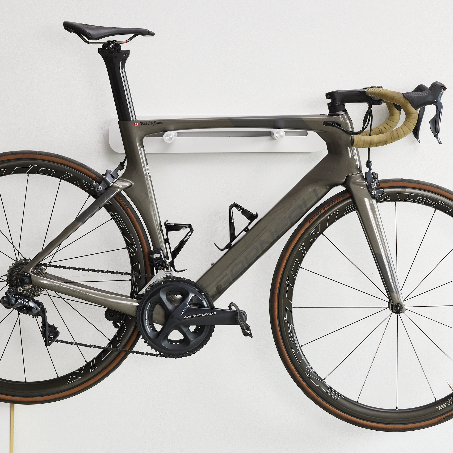 Bike wall mount storage
