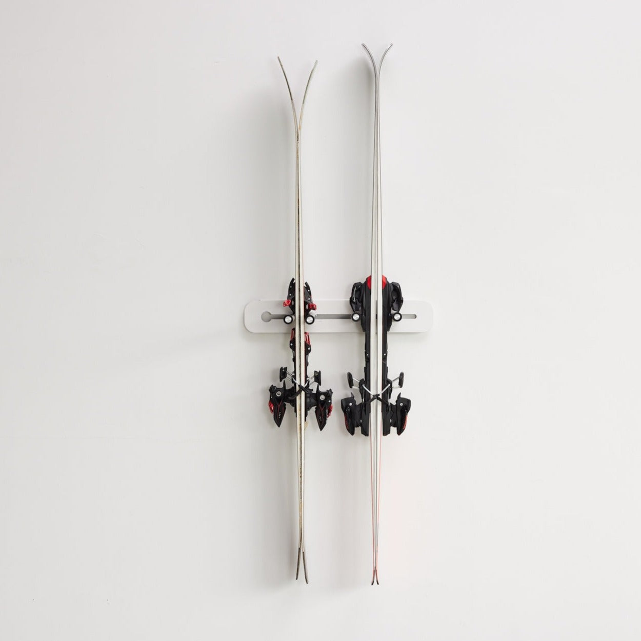 Ski wall mount storage